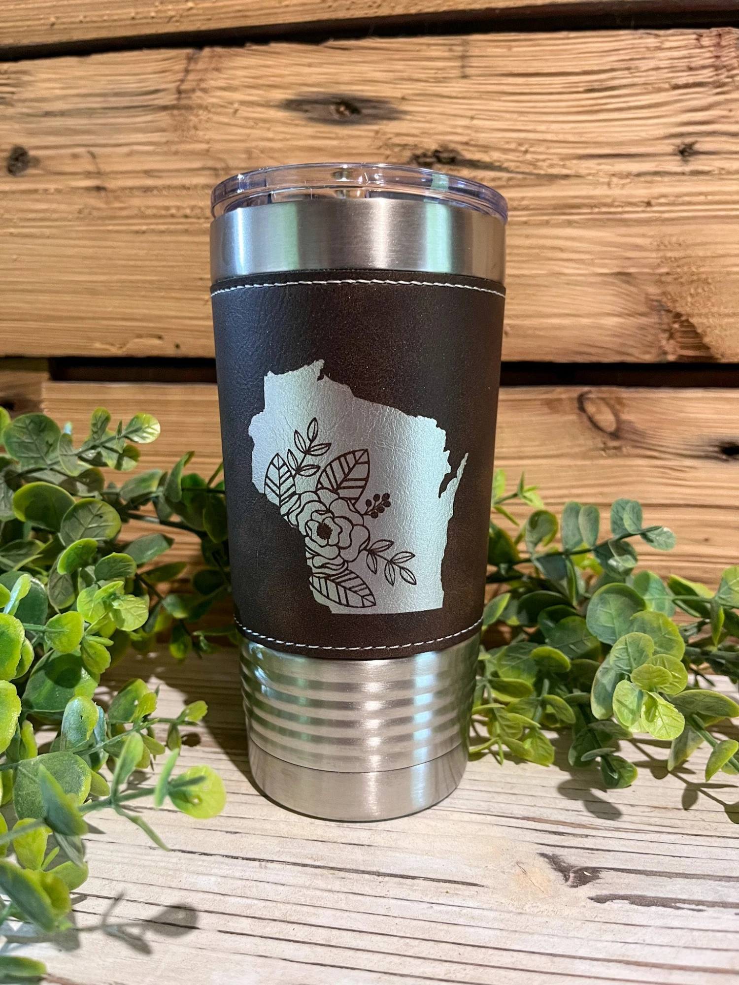 Wisconsin Gifts | Wisconsin Mug | Leather Mug | Engraved Tumbler 1 Wisconsin Gifts | Wisconsin Mug | Leather Mug | Engraved Tumbler