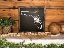 Sunshine State Sign | Florida State Sign | House Warming Gift Idea | State Sign | Rustic Home Decor | Gift For Her | Farmhouse Home Decor