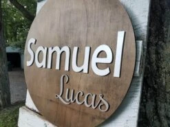 Personalized 3D Cutout Nursery Decor Sign With Child's Name -The Farmer’s Wife WI Deals Store Nursery Child s Name3