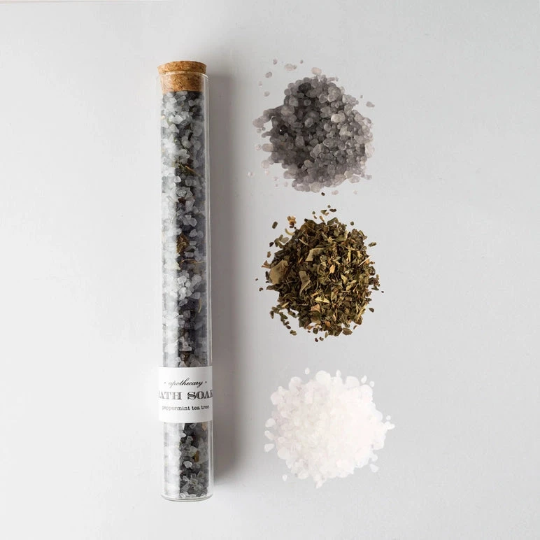 Peppermint Tea Tree Bath Soak Tube | Holiday Gift 1 Peppermint Tea Tree Bath Soak Tube | Holiday Gift