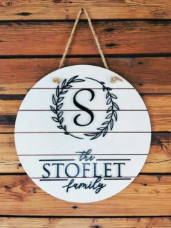Personalized Name Sign | Custom Sign | Shiplap Wall Decor | Shiplap Sign | Family Name Sign