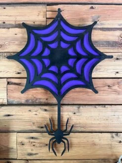 Halloween Mantel Decor | Autumn Mantel Decor -The Farmer’s Wife WI Deals Store SpiderWeb Staged