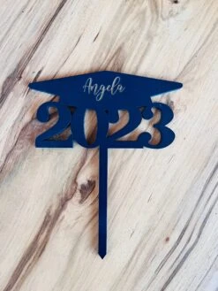 Graduation Cake Topper 2023 | Graduation Decorations 2023 | Personalized Graduation Decor