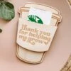 Coffee Gift Card Holder | Teacher Gifts Thank You | Teacher Appreciation Gift | Thanks For Helping Me Grow