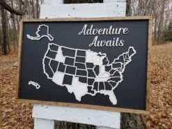 Large 3-D USA Puzzle Travel Tracker Map 8 Large 3-D USA Puzzle Travel Tracker Map -The Farmer’s Wife WI Deals Store USA Map 7