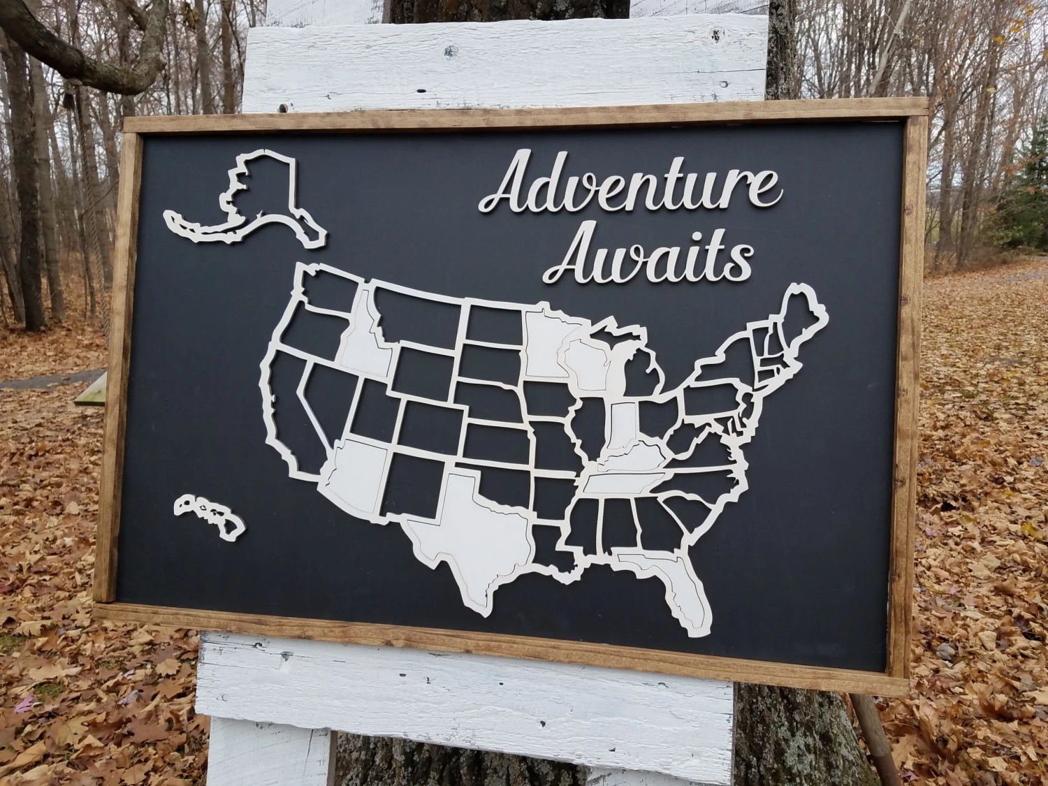 Large 3-D USA Puzzle Travel Tracker Map 4 Large 3-D USA Puzzle Travel Tracker Map - Image 4