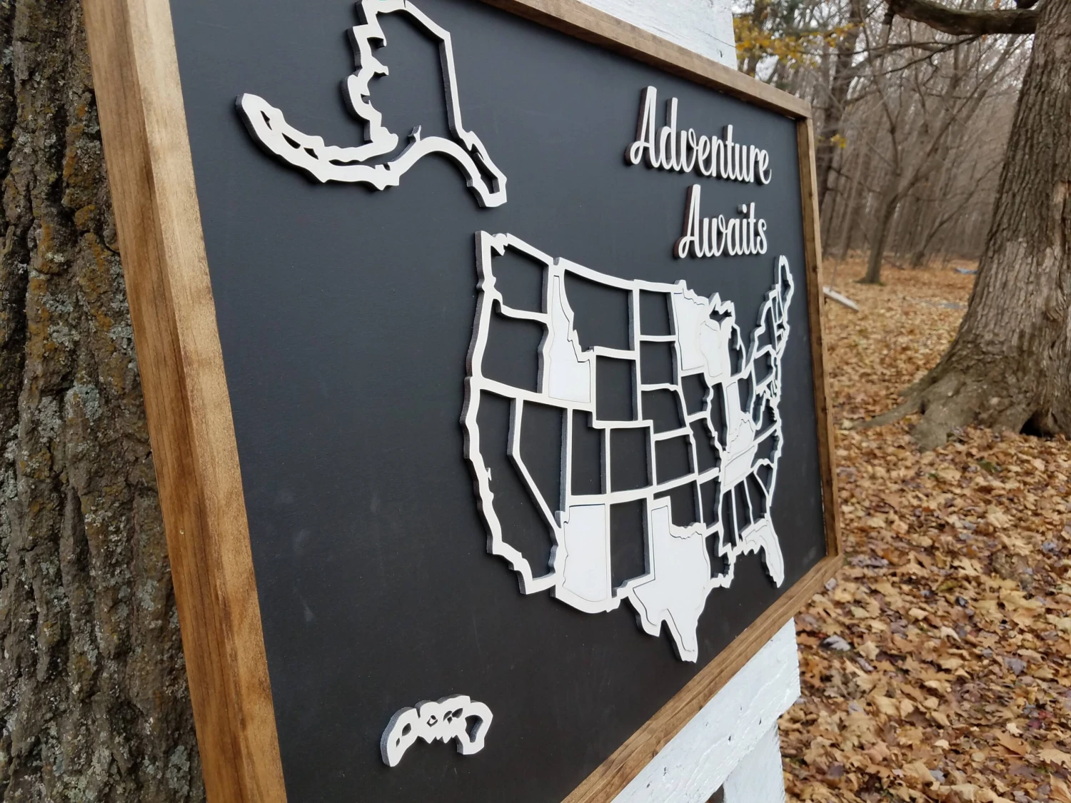 Large 3-D USA Puzzle Travel Tracker Map 3 Large 3-D USA Puzzle Travel Tracker Map - Image 3