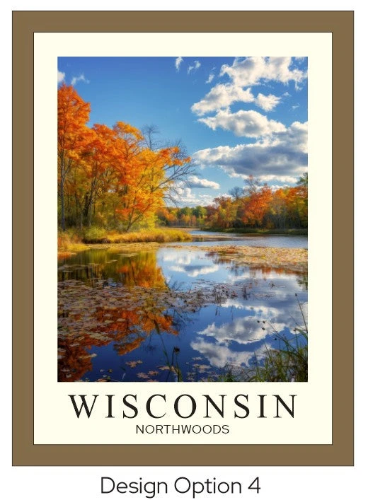 Wisconsin Barn Framed Wood Print | Cabin Decor | Nature-Inspired Wisconsin Gift 10 Wisconsin Barn Framed Wood Print | Cabin Decor | Nature-Inspired Wisconsin Gift - Image 10