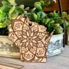 Wisconsin Mandala Ornament | Wisconsin Christmas Decor