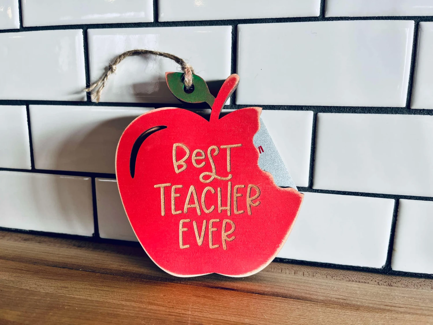 Gift Card Holder Ornament | Teacher Apple Thank You Gift | Teacher Appreciation Gift | Best Teacher Ever 1 Gift Card Holder Ornament | Teacher Apple Thank You Gift | Teacher Appreciation Gift | Best Teacher Ever