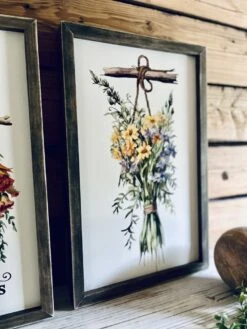 Vintage Flower Market Sign Set – Dried Floral Wall Art – Botanical Farmhouse Decor – Framed Herb Bouquet Prints – Kitchen Or Garden Art 24 Vintage Flower Market Sign Set – Dried Floral Wall Art – Botanical Farmhouse Decor – Framed Herb Bouquet Prints – Kitchen Or Garden Art -The Farmer’s Wife WI Deals Store a852bebc cf36 4b20 b3c7 4109d21510f3