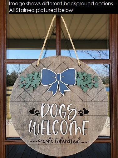 Home Sweet Home Front Door Sign | Round Porch Door Hanger Sign | Farmhouse Porch Sign 7 Home Sweet Home Front Door Sign | Round Porch Door Hanger Sign | Farmhouse Porch Sign - Image 7