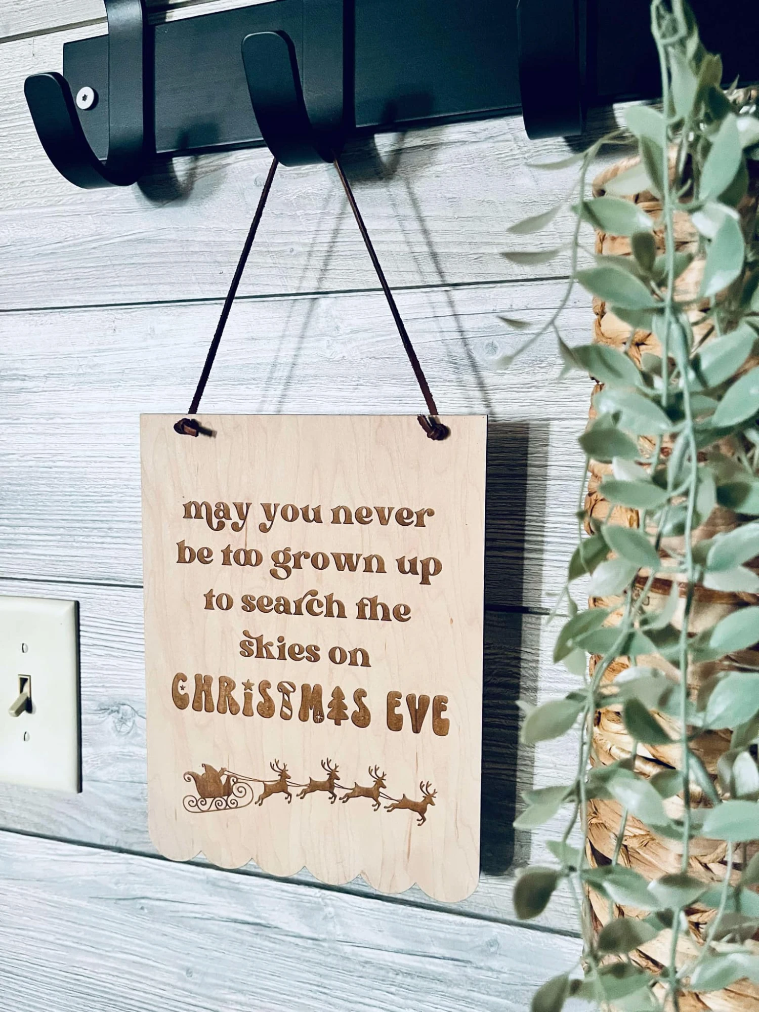 May You Never Be Too Old To Search The Skies On Christmas Eve – Inspirational Holiday Decor 6 May You Never Be Too Old To Search The Skies On Christmas Eve – Inspirational Holiday Decor - Image 6