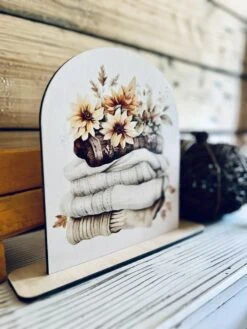 Fall Sweater Weather Shelf Sitter Sign | Cozy Autumn Decor With Sunflowers & Pumpkins | UV Printed Wood Sign For Tiered Tray Display 8 Fall Sweater Weather Shelf Sitter Sign | Cozy Autumn Decor With Sunflowers & Pumpkins | UV Printed Wood Sign For Tiered Tray Display -The Farmer’s Wife WI Deals Store c6aad89e 92f0 42bd 9e34 9cac3e57a23b