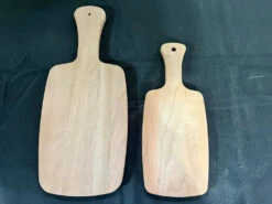 Engraved Cherry Small Wood Serving Board With Handle | Personalized Cutting Board With Family Recipe In Original Handwriting -The Farmer’s Wife WI Deals Store ddbed40b aee1 4aa5 a4b7 52d4404e7262