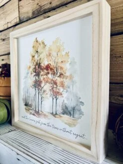 Framed Autumn Tree Print With Inspirational Quote | Fall Wall Art | Watercolor Forest Decor | Seasonal Home Sign | Rustic Farmhouse Style 12 Framed Autumn Tree Print With Inspirational Quote | Fall Wall Art | Watercolor Forest Decor | Seasonal Home Sign | Rustic Farmhouse Style -The Farmer’s Wife WI Deals Store debfda09 7674 45db b1ed b2e5a8fef9ed