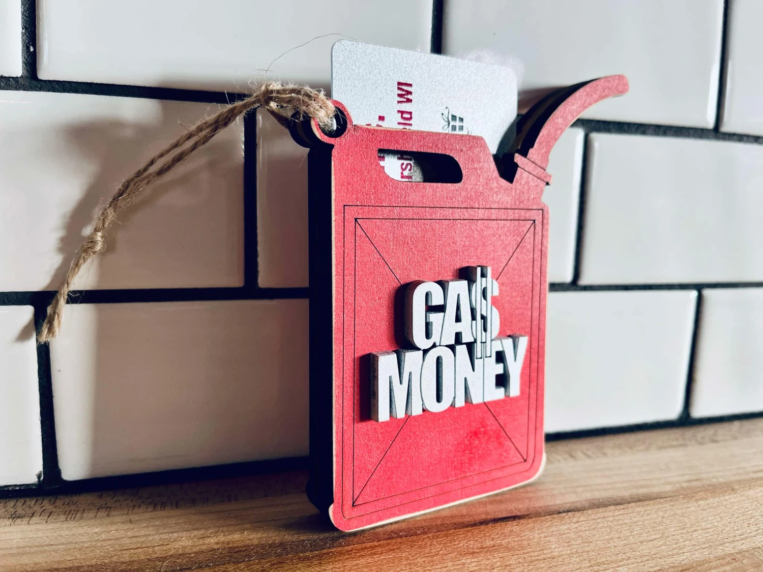 Gas Money Gift Card Holder Ornament | Gift For Teenager | Hard To Buy For Gift | Christmas Gift Card Ornament 2 Gas Money Gift Card Holder Ornament | Gift For Teenager | Hard To Buy For Gift | Christmas Gift Card Ornament - Image 2