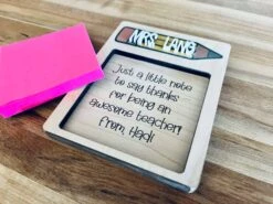 Personalized Teacher Gift Sticky Note Holder | Custom Name Wood Desk Accessory | End Of Year Teacher Appreciation Gift Idea 10 Personalized Teacher Gift Sticky Note Holder | Custom Name Wood Desk Accessory | End Of Year Teacher Appreciation Gift Idea -The Farmer’s Wife WI Deals Store eacaa5ed 03c8 4b9d 8f5b 02597a222aee