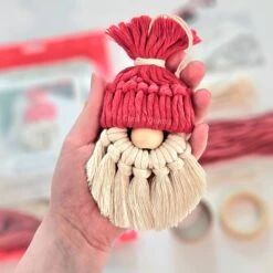 Macrame Gnome Ornament DIY KIT -The Farmer’s Wife WI Deals Store ef347d17505ce8e844fb201b2f7bbfa9a37956900e6db4a952264a2f73764628