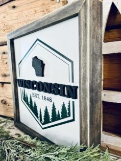 Wisconsin Sign | Wisconsin Art | Home Decor | Wisconsin Gifts | Wisconsin Northwoods State Sign 7 Wisconsin Sign | Wisconsin Art | Home Decor | Wisconsin Gifts | Wisconsin Northwoods State Sign -The Farmer’s Wife WI Deals Store f7bdc3c3 0216 451d 860d f4b697347e29