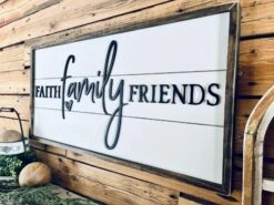 Faith Family Friends Sign | Raised Lettering Farmhouse Sign With Shiplap 12 Faith Family Friends Sign | Raised Lettering Farmhouse Sign With Shiplap -The Farmer’s Wife WI Deals Store fd2e76b5 ee90 4776 80d1 76a2913080d9