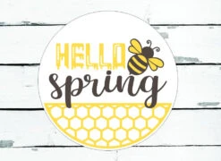 Spring DIY Sign Kit | DIY Paint Party Set | Multiple Sign Choices -The Farmer’s Wife WI Deals Store hellospringdiy2