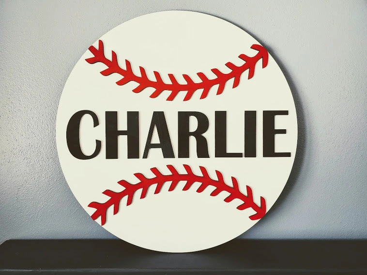 Personalized 3D Cutout Sports Decor Sign With Child's Name | Sports Medal Display 7 Personalized 3D Cutout Sports Decor Sign With Child's Name | Sports Medal Display - Image 7