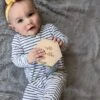 Monthly Milestone Discs For Baby Photos | Monthly Milestone Marker | Wood Month Sign